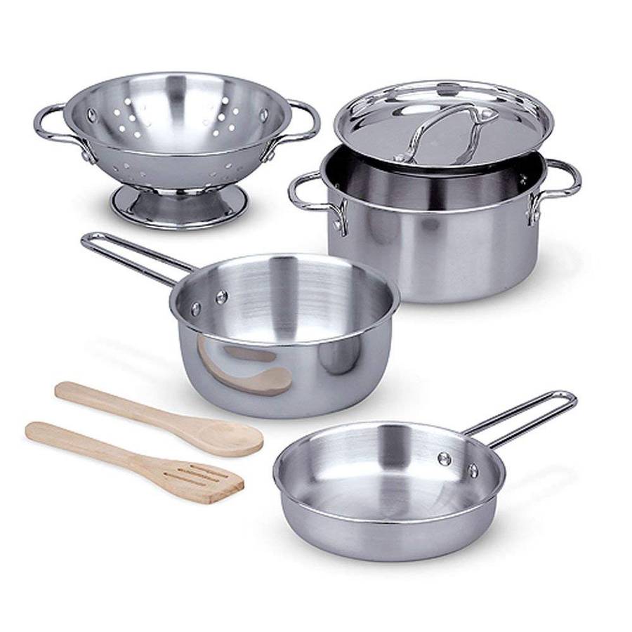 Melissa & Doug Let's Play House Pots And Pans Set