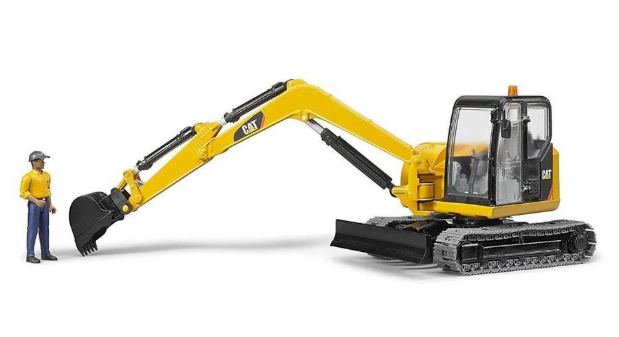 Bruder Mini Caterpillar Excavator