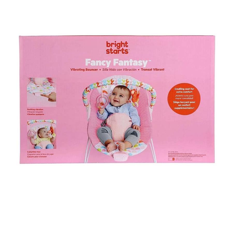 Bright Starts Fancy Fantasy Vibrating Bouncer - UNBOXED