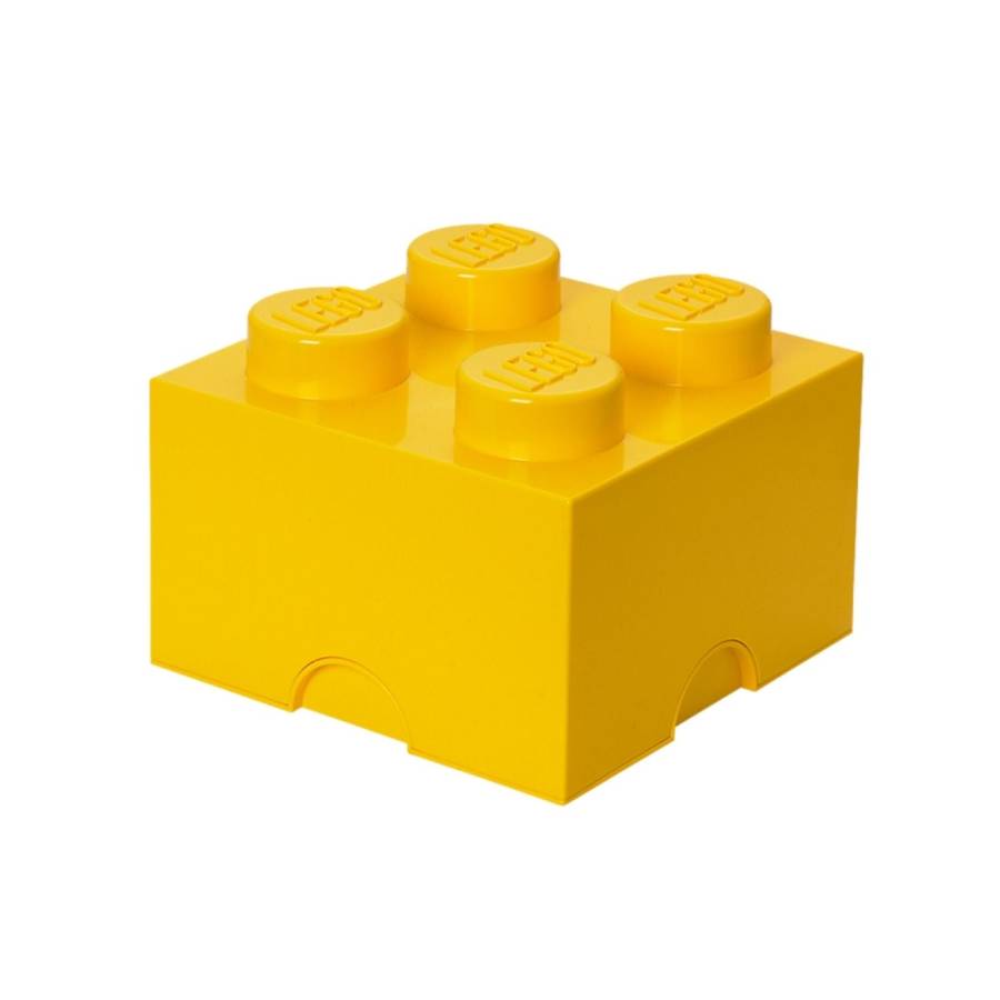 LEGO® 4-Stud Yellow Storage Brick