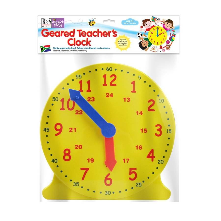 Smart Play - Geared Teacher's Clock 1 Piece