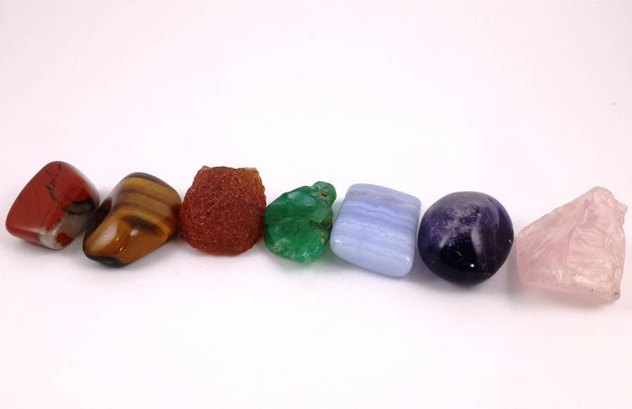 Chakra Set with Black Pouch