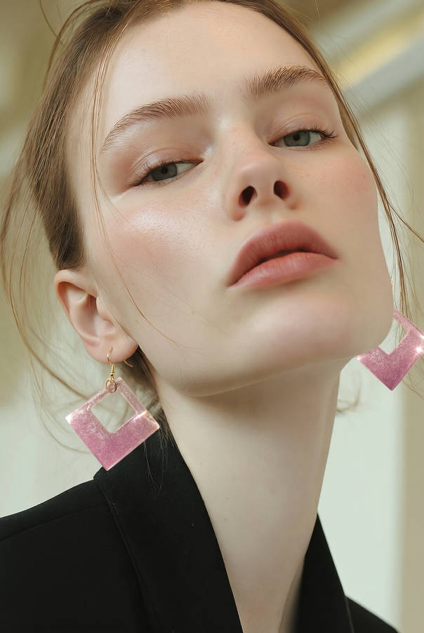 Classic funky elegance, a handmade earring to turn heads. made to be enjoyed . K12