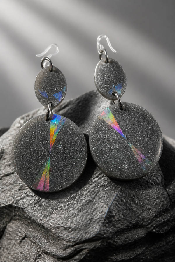 Beautiful stylish elegance. Handmade earringhs with comfy hypo-allergenic hooks. Sparkle your sty...