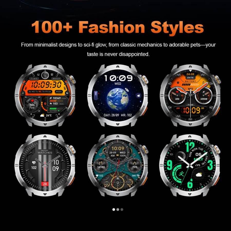 MT68 Outdoor Smart Watch  1.7 inch IPS, 1000mAh