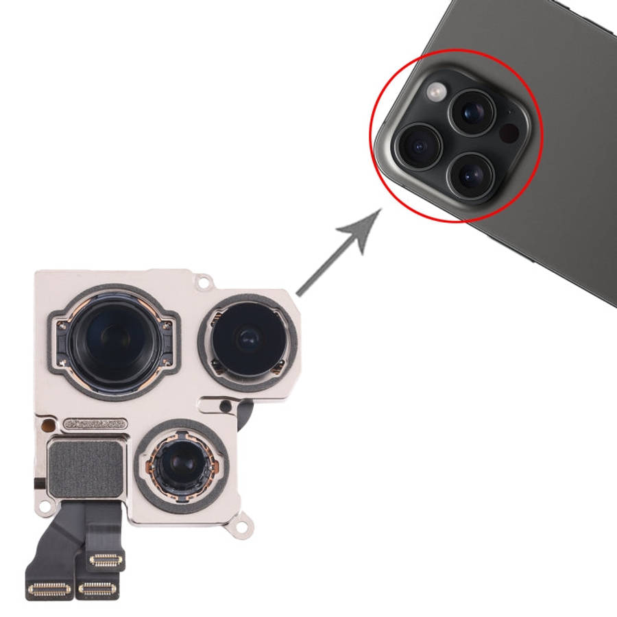 For iPhone 15 Pro Back Facing Camera, For iPhone 15 Pro