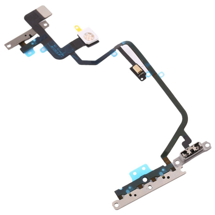 Flashlight & Power Button & Volume Button Flex Cable for iPhone XR, For iPhone XR