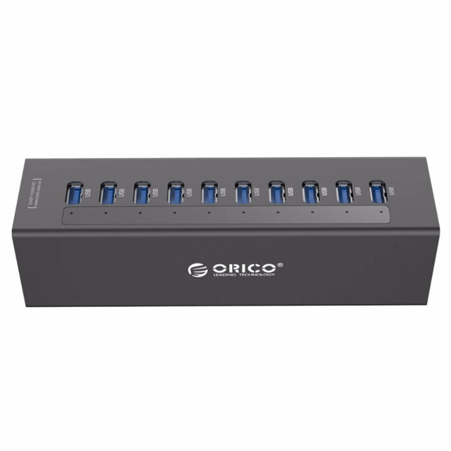 ORICO A3H10 10-Port USB 3.0 Hub with Power Adapter