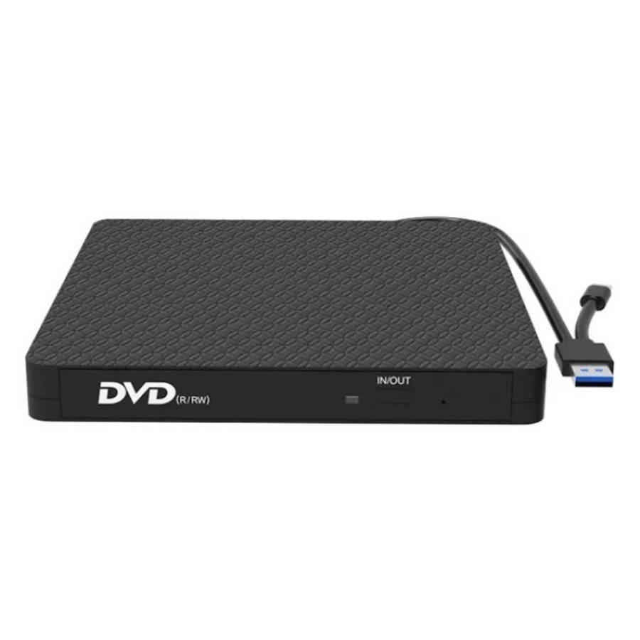 XD009 External CD Reader VCD Burner Ultra-thin Design Laptop Computer USB 3.0+Type-C DVD Drive, X...