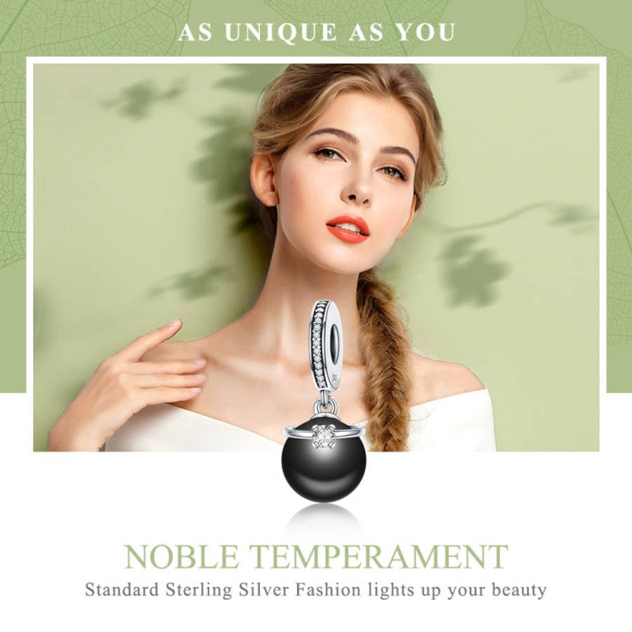 S925 Sterling Silver Pearl Pendant DIY Bracelet Necklace Accessories