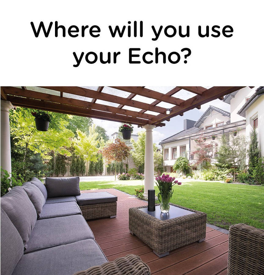 Portable Battery Base for Echo (Use Echo Anywhere)