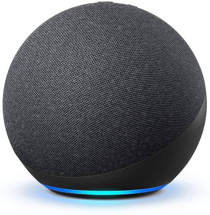 Echo (4th Gen) | With premium sound, smart home hub, and AlexaCharcoal**IN STOCK**
