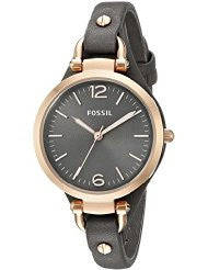 Fossil Ladies ES3077 Georgia Rose Gold-Tone Stainless Steel Watch*IN STOCK*