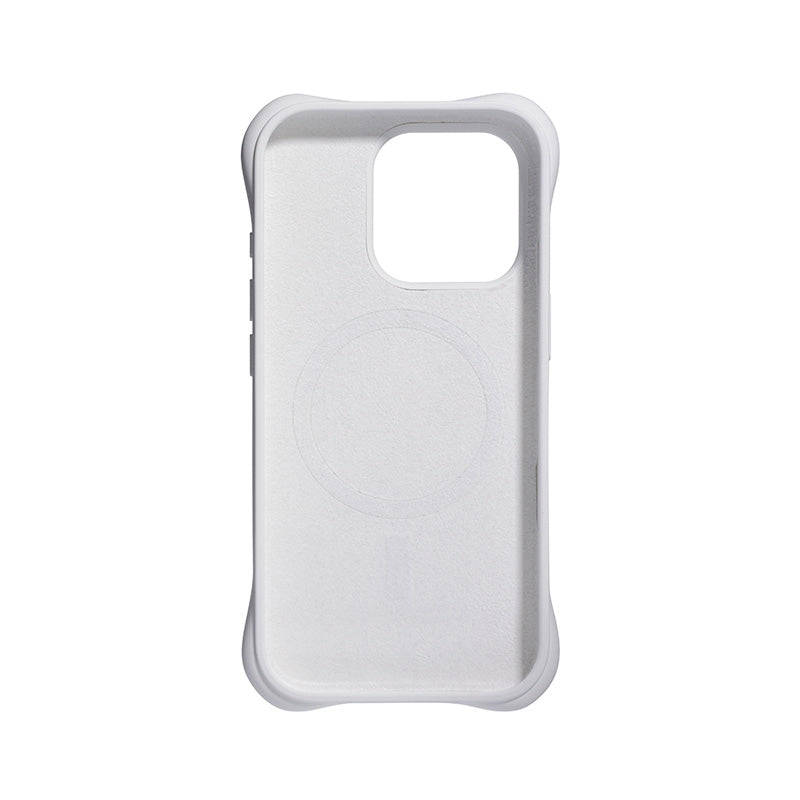 Full Pure Color MagSafe Liquid Silicone Ripple Case with Customize Side Keys Hole for iPhone 16 P...