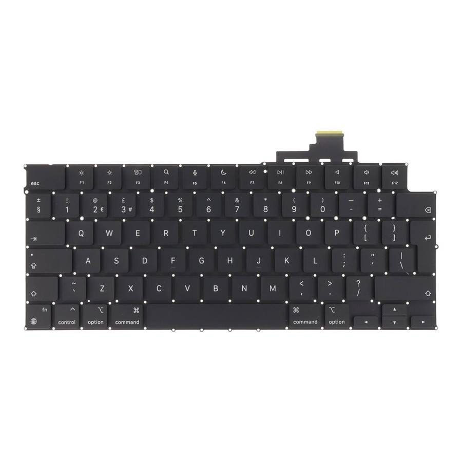 Keyboard with Backlight for Macbook Air 13.3" M2 A2681/Macbook Air 15.3" M2 A2941/Macbook Air M3 ...