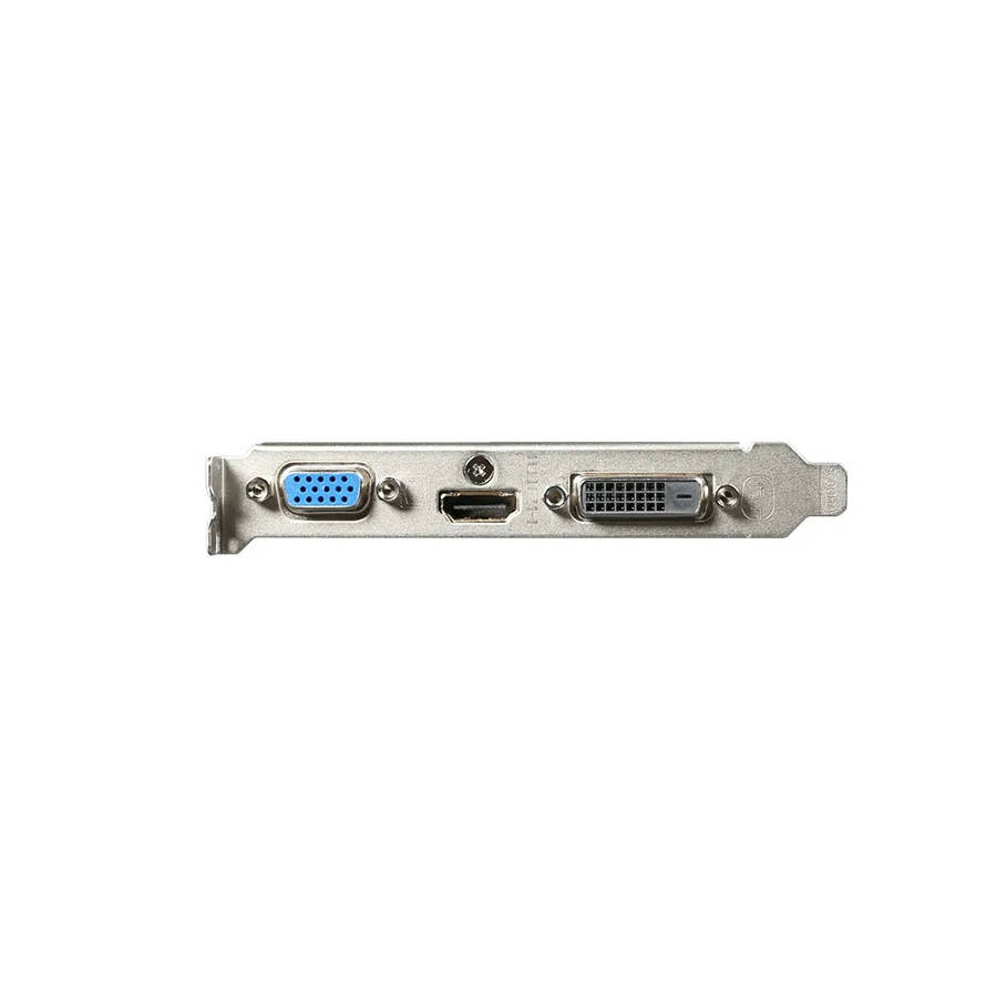 GIGABYTE Graphics nVidia GeForce® GT 710 2GB GDDR3 64Bit . 1x Dual-Link DVI-D; 1x HDMI; 1x VGA; ...