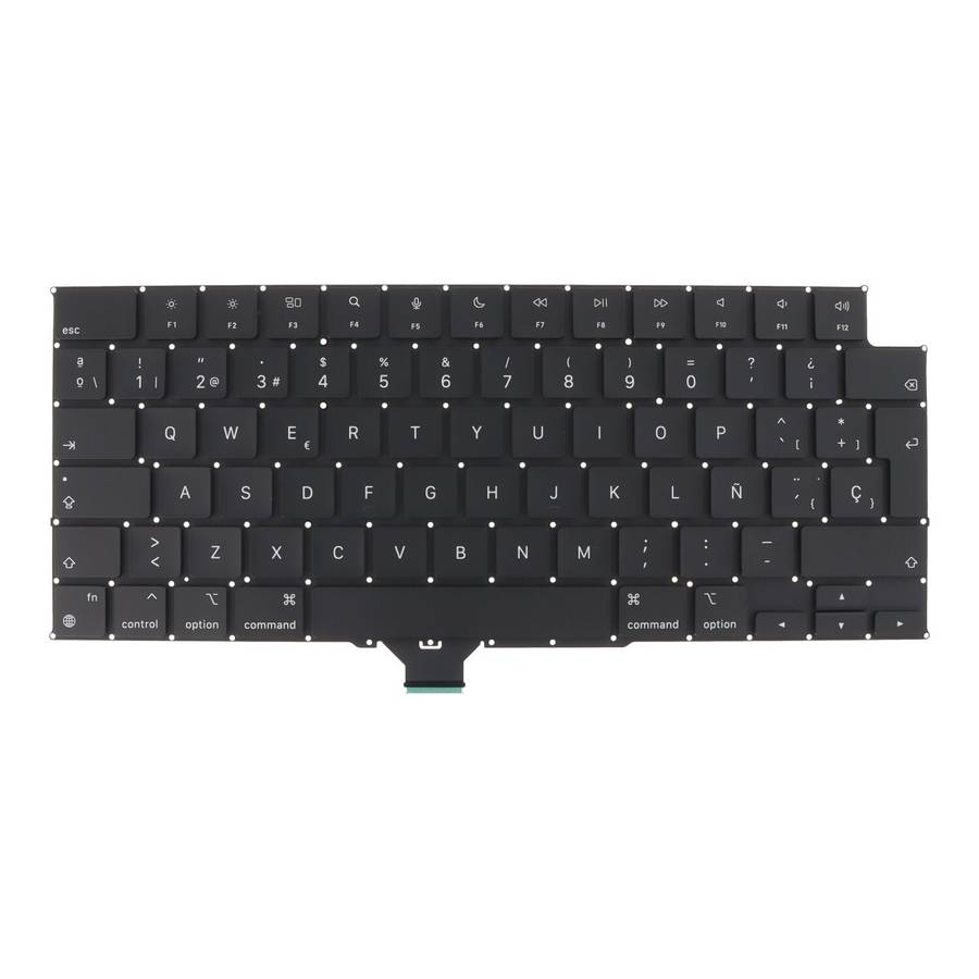 Keyboard with Backlight for MacBook Pro M3 Max 16" A2991 Spanish Version Ori