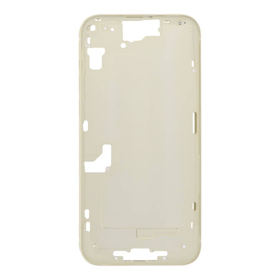 Middle Frame with Side Key+Side Rails+Card Tray+Speaker Anti-Dust Mesh for iPhone 15 Plus A3093/A...