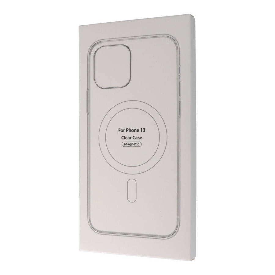 Clear MagSafe Anti-Shock TPU Case for iPhone 13 with Box Packaging