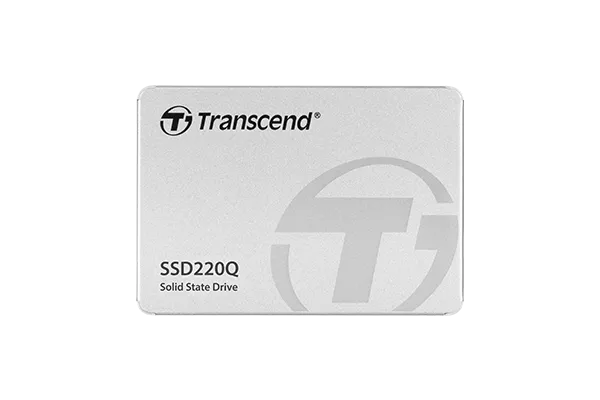 TRANSCEND 1TB SSD220Q 2.5'' SSD DRIVE - SATA III QLC with SLC cache - 550MB/s Read 500MB/s Write ...