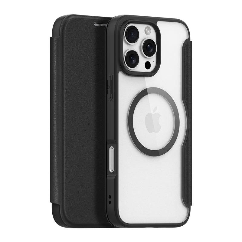 DUX DUCIS Skin X Pro Series Magnetic Horizontal Flip Leather TPU + PU Case for iPhone 16 Pro Max ...