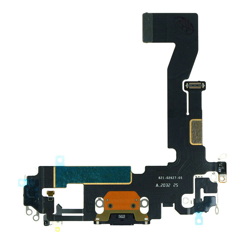 Charging Port Flex Cable for iPhone 12/12 Pro Black Ori