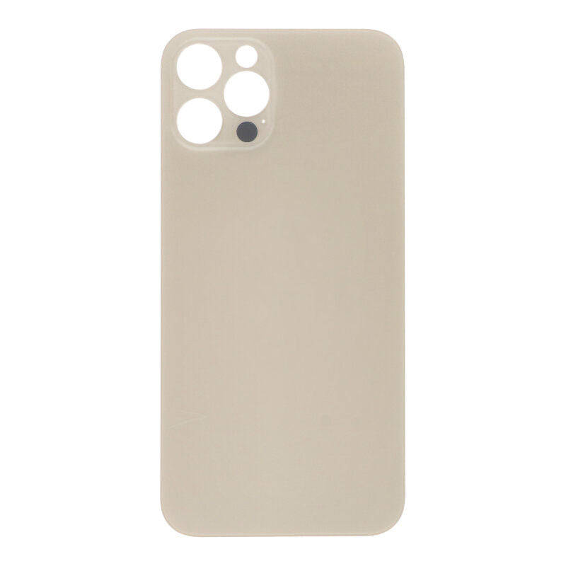 Battery Door with Adhesive for iPhone 12 Pro Large Hole Gold OEM