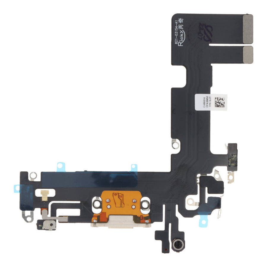 Charging Port Flex Cable for iPhone 13 6.1" White OEM