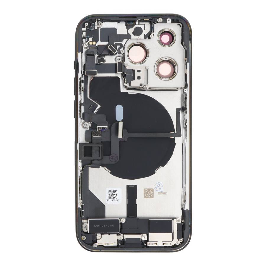 Battery Door Assembly for iPhone 14 Pro A2890/A2889/A2892/A2891 European Version Black OEM