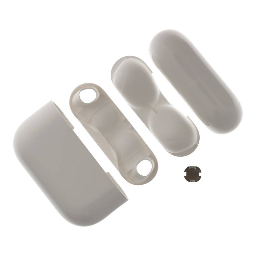 Headphone Charging Compartment Shell for AirPods Pro 2nd White OEM 5pcs in one set