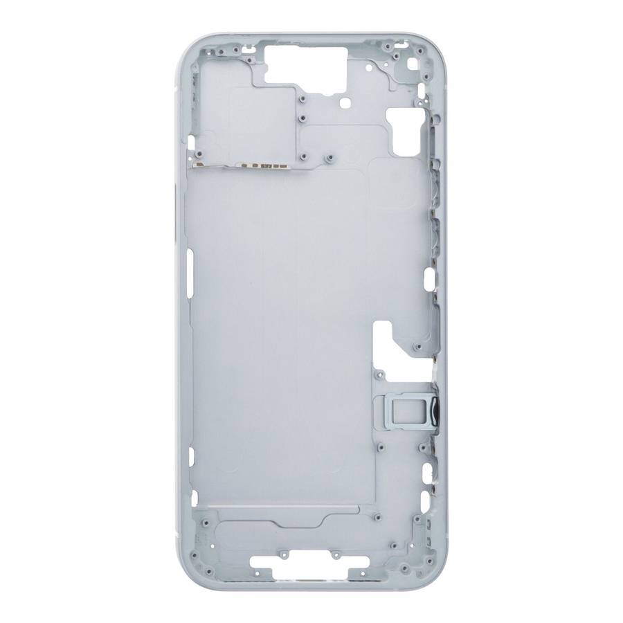 Middle Frame with Side Buttons + SIM Card Tray for iPhone 15 Plus A3093/A3094 European Version Bl...