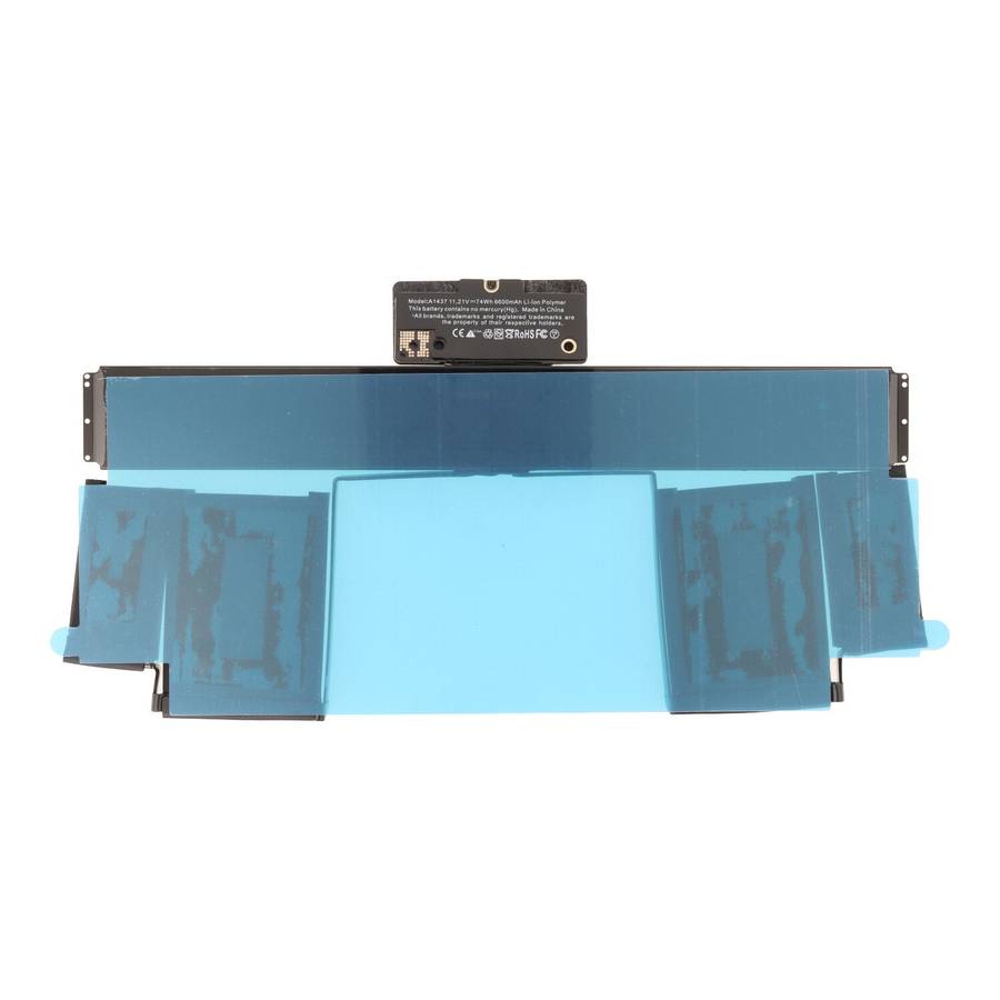 A1437 Battery + Battery Adhesive for Macbook Retina Pro 13.3" A1425 2012 OEM without Logo