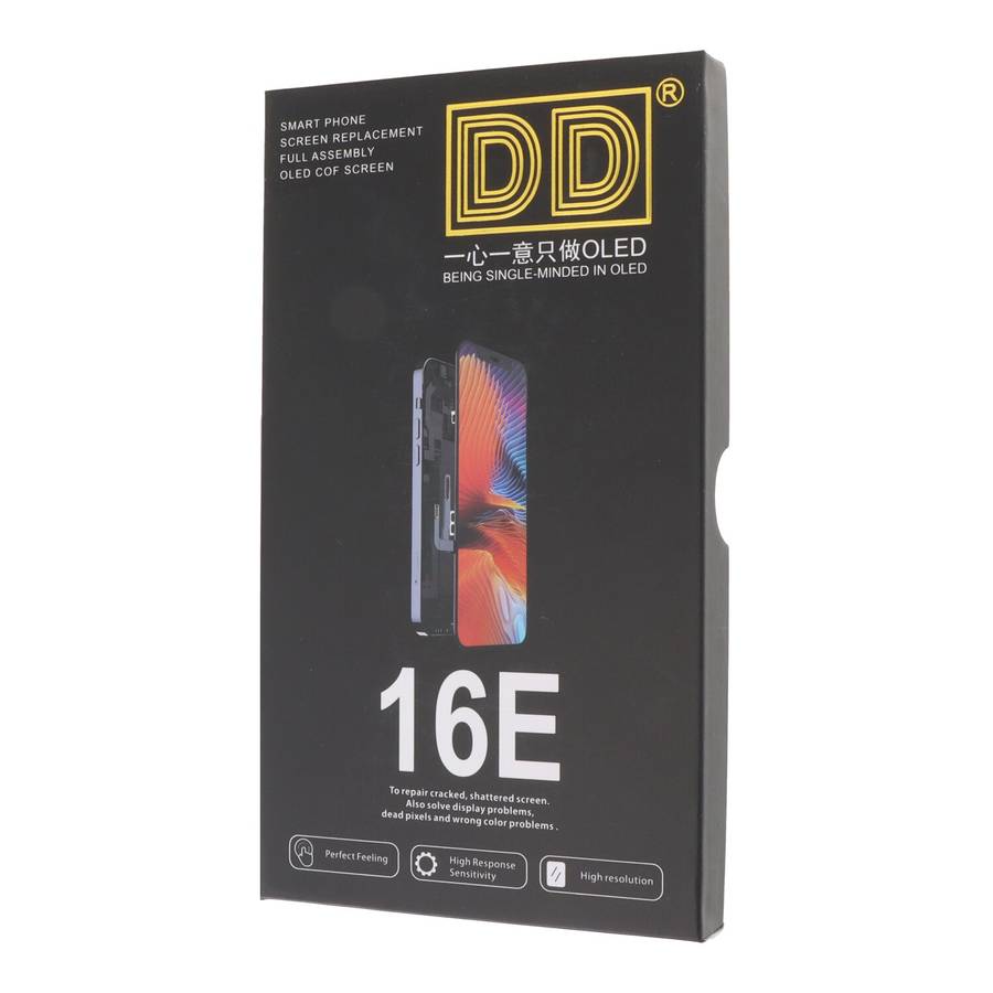 Screen Replacement for iPhone 16e DD Hard OLED Black HQ