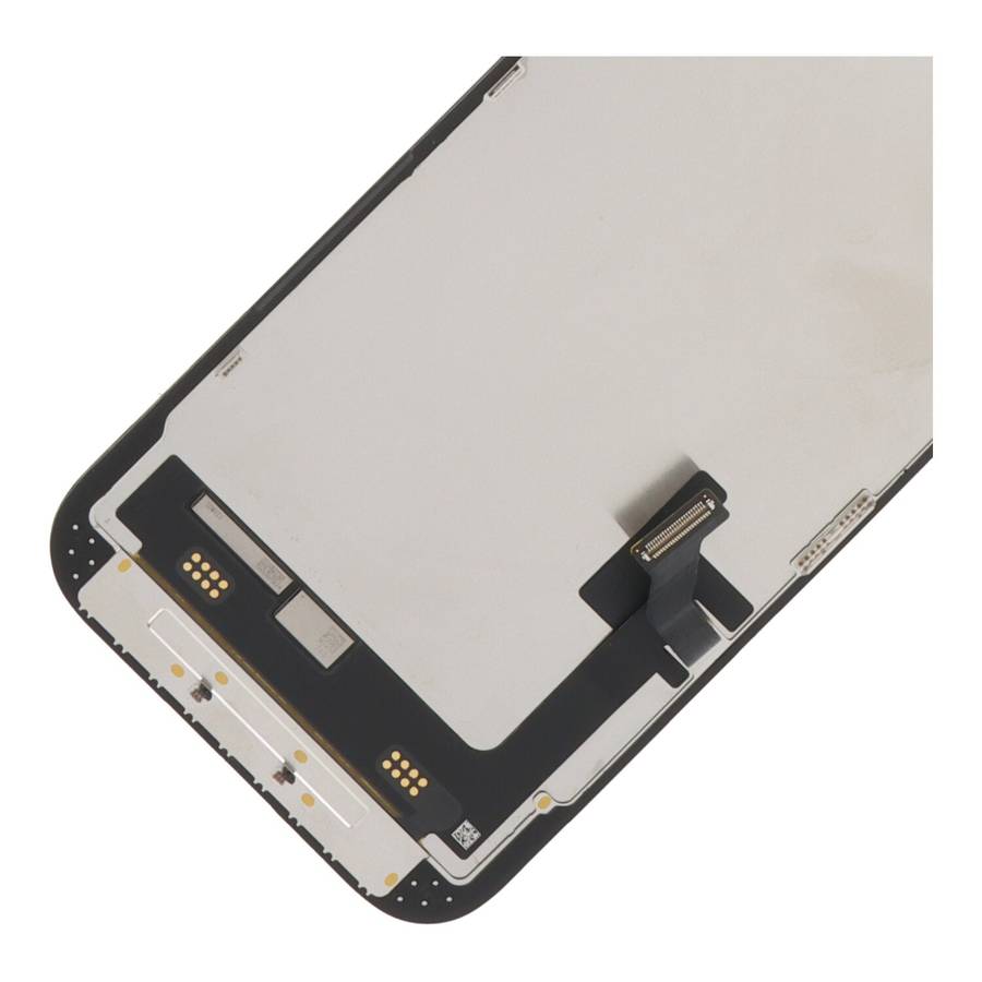 Screen Replacement with Proximity Light Sensor Flex Cable for iPhone 15 Diagnosable Black OEM R