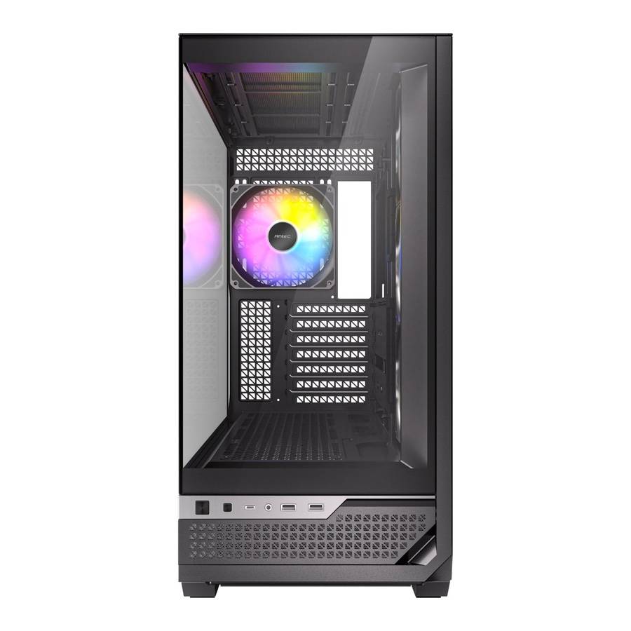 Antec C7 ARGB E-ATX Mid Tower Gaming Chassis  Black