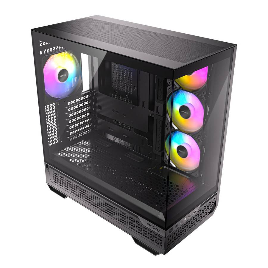 Antec C7 ARGB E-ATX Mid Tower Gaming Chassis  Black