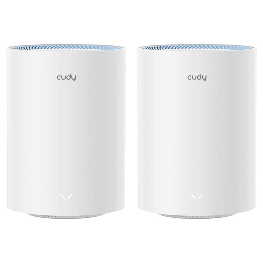 Cudy Dual Band WiFi 5 1200Mbps Fast Ethernet Mesh 2 Pack | M1200 (2-Pack)