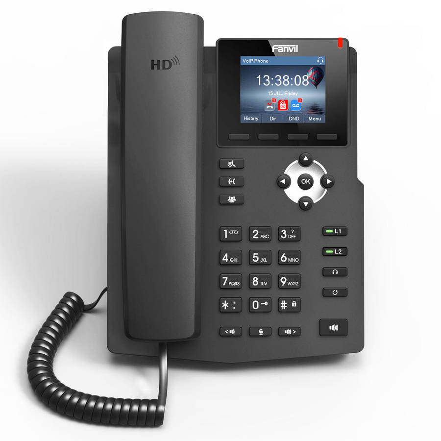 Fanvil X3G 2.8 Inch Smart SIP VoIP IP Phone Wireless PoE Supported (Used)