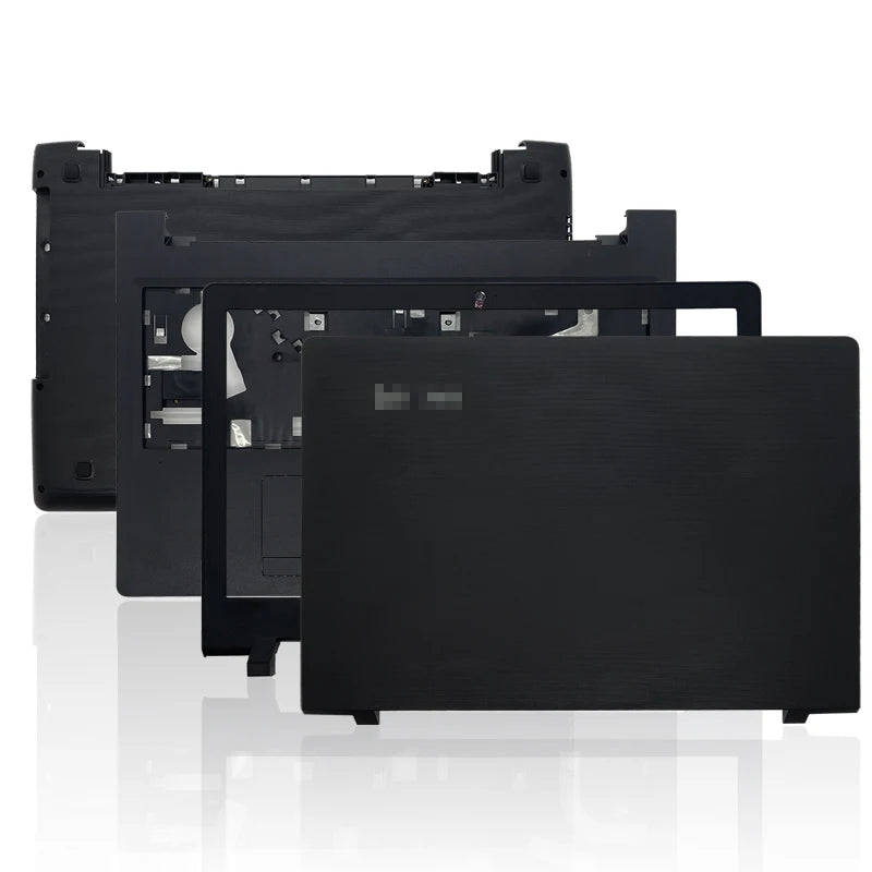 NEW Laptop LCD Back Cover Front Bezel Hinges Palmrest Bottom Case For lenovo ideapad 110-15 110-1...