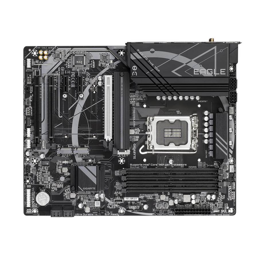 GIGABYTE Intel® Z790 Chipset for LGA 1700; 4x DDR5; 3x M2; HDMI; DP; ATX.