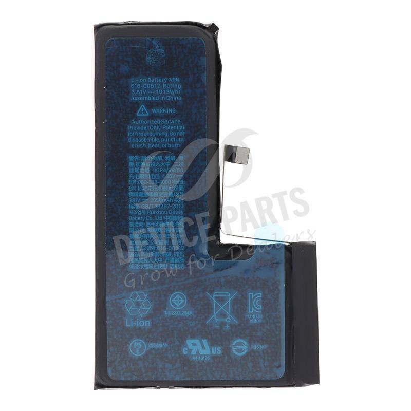 616-00512 2658mAh Battery + Battery Adhesive for iPhone XS OEM without Logo