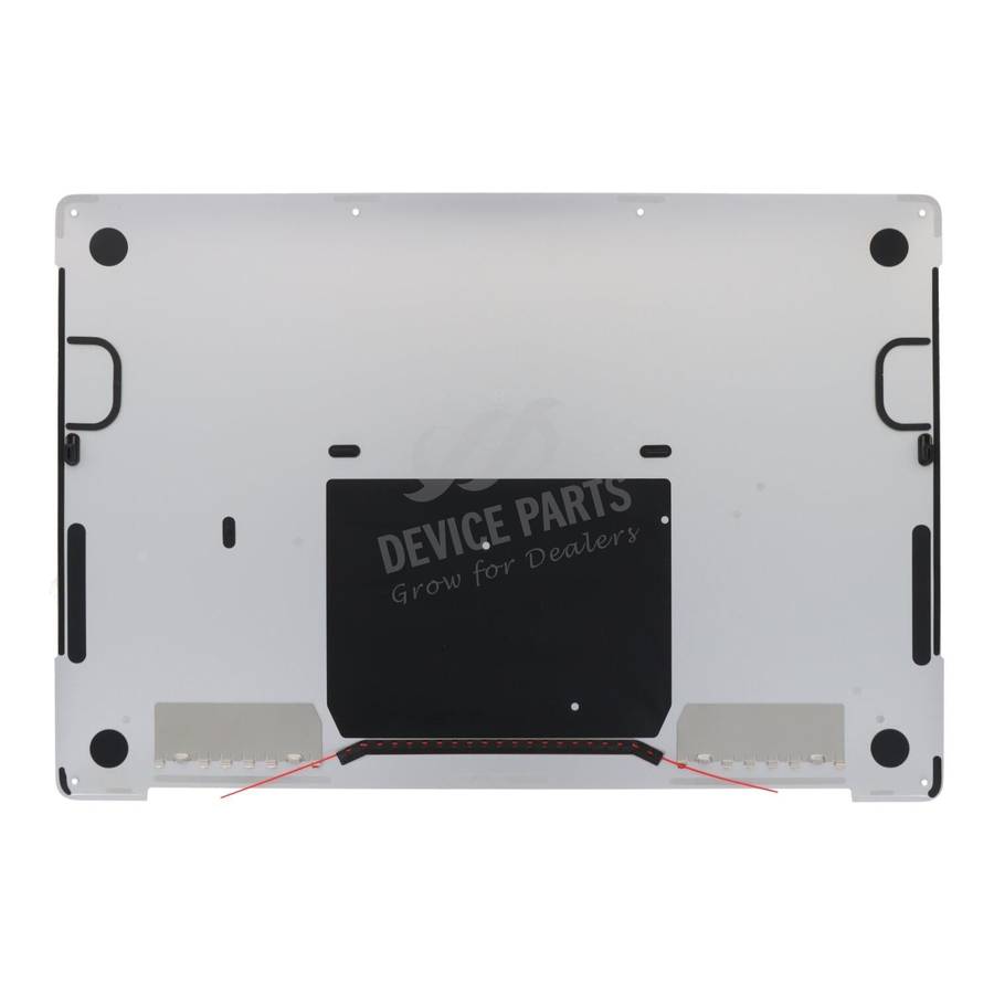 Bottom Case for Macbook Pro 16" 2019 A2141 2019-2020 Silver Ori