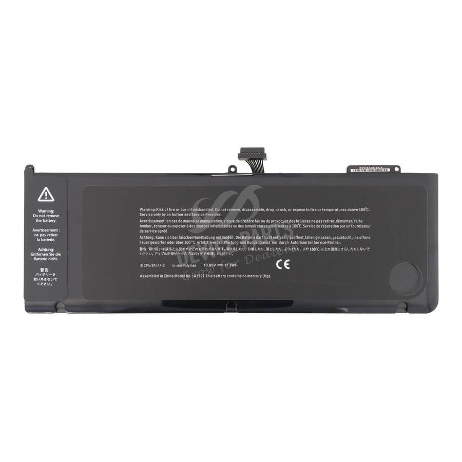 A1321 Battery + Battery Adhesive for MacBook Pro 15.4" A1286 2009-2010 OEM without Logo