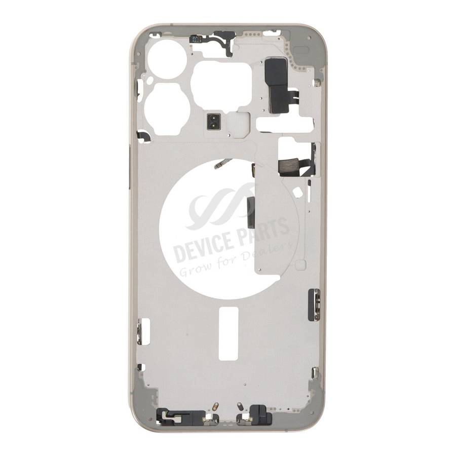 Middle Frame Assembly for iPhone 15 Pro Max A3105/A3106 European Version Natural Titanium OEM