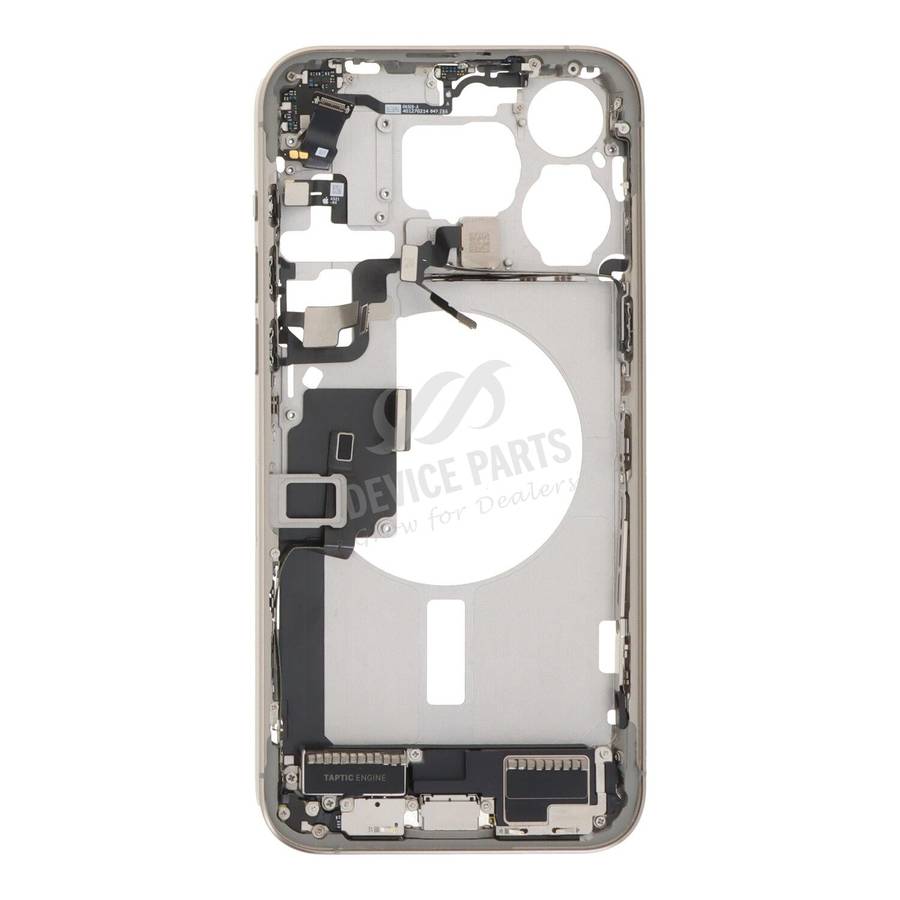 Middle Frame Assembly for iPhone 15 Pro Max A3105/A3106 European Version Natural Titanium OEM