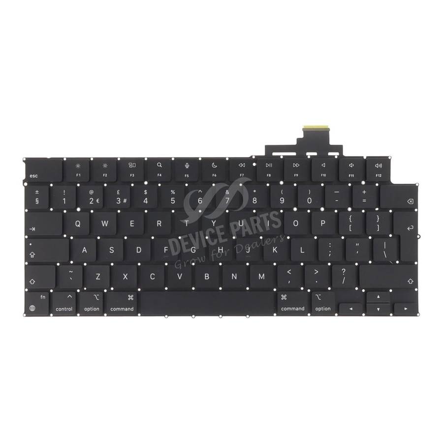 Keyboard for Macbook Air 13.3" M2 A2681/Macbook Air 15.3" M2 A2941/Macbook Air M3 13" A3113/Macbo...