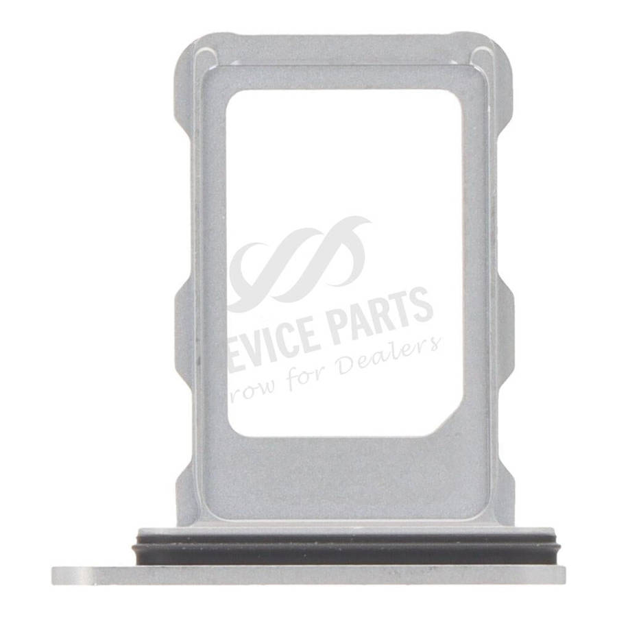 SIM Card Tray for iPhone 16 Pro/16 Pro Max Single Card Version White Titanium Ori