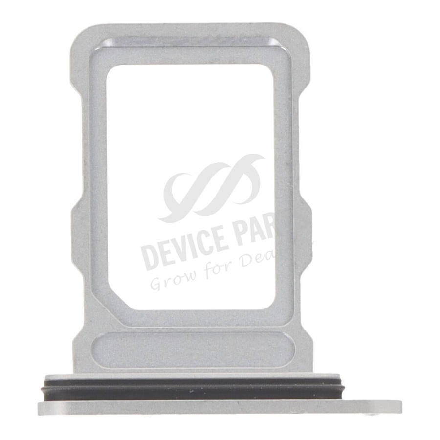 SIM Card Tray for iPhone 16 Pro/16 Pro Max Single Card Version White Titanium Ori