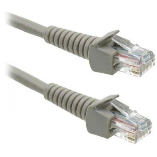 15MTR CAT5E FLYLEAD  LIGHT GREY