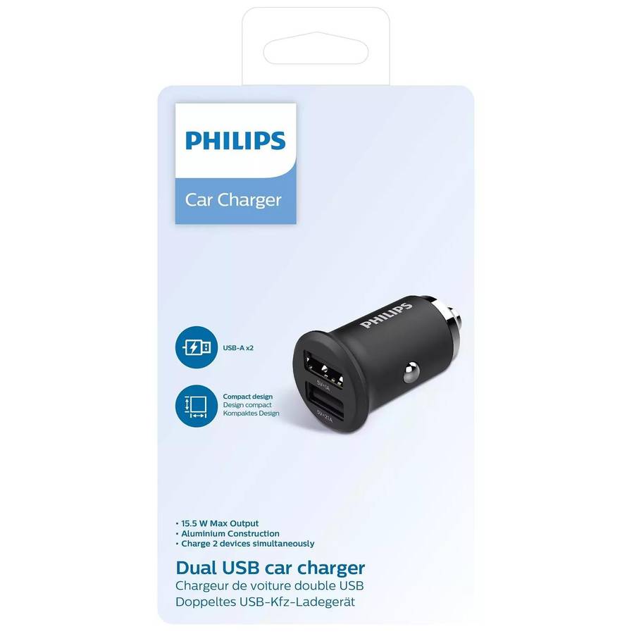 PHILIPS DUAL CAR CHARGER